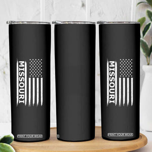 USA Flag Missouri State Pride Skinny Tumbler Missourian Pride TS12 Print Your Wear