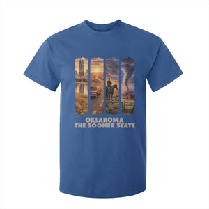 The Sooner State Pride T Shirt For Kid Gift for Oklahomans TS12 Royal Blue Print Your Wear