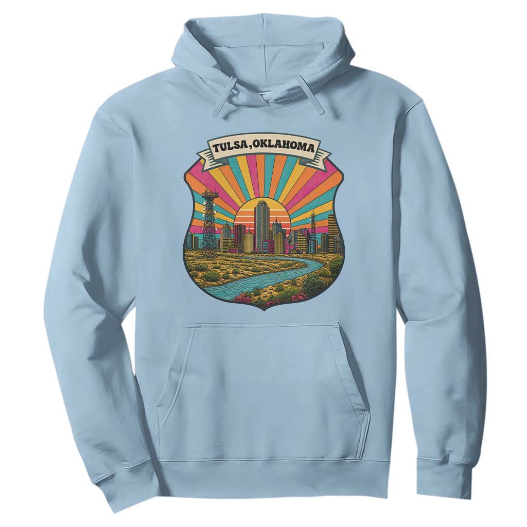 Route Highway 66 Tulsa Oklahoma Hoodie Mother Road Travel Gift
