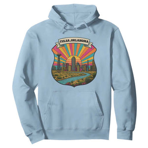 Route Highway 66 Tulsa Oklahoma Hoodie Mother Road Travel Gift