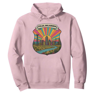 Route Highway 66 Tulsa Oklahoma Hoodie Mother Road Travel Gift