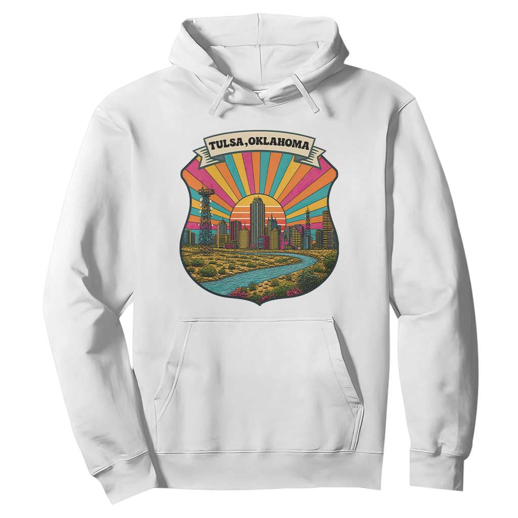 Route Highway 66 Tulsa Oklahoma Hoodie Mother Road Travel Gift