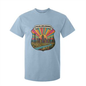 Route Highway 66 Tulsa Oklahoma T Shirt For Kid Mother Road Travel Gift TS12 Light Blue Print Your Wear