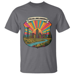 Route Highway 66 Tulsa Oklahoma T Shirt Mother Road Travel Gift TS12 Charcoal Print Your Wear