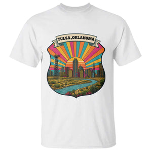 Route Highway 66 Tulsa Oklahoma T Shirt Mother Road Travel Gift TS12 White Print Your Wear