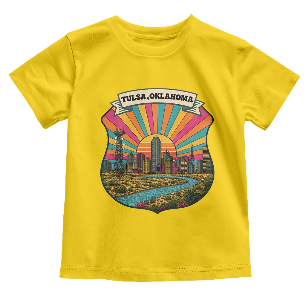 Route Highway 66 Tulsa Oklahoma Toddler T Shirt Mother Road Travel Gift TS12 Daisy Print Your Wear