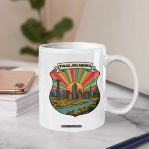 Route Highway 66 Tulsa Oklahoma Coffee Mug Mother Road Travel Gift