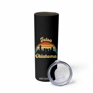 Vintage Tulsa Oklahoma Pride Skinny Tumbler Proud Oklahoman Gift TS12 Print Your Wear