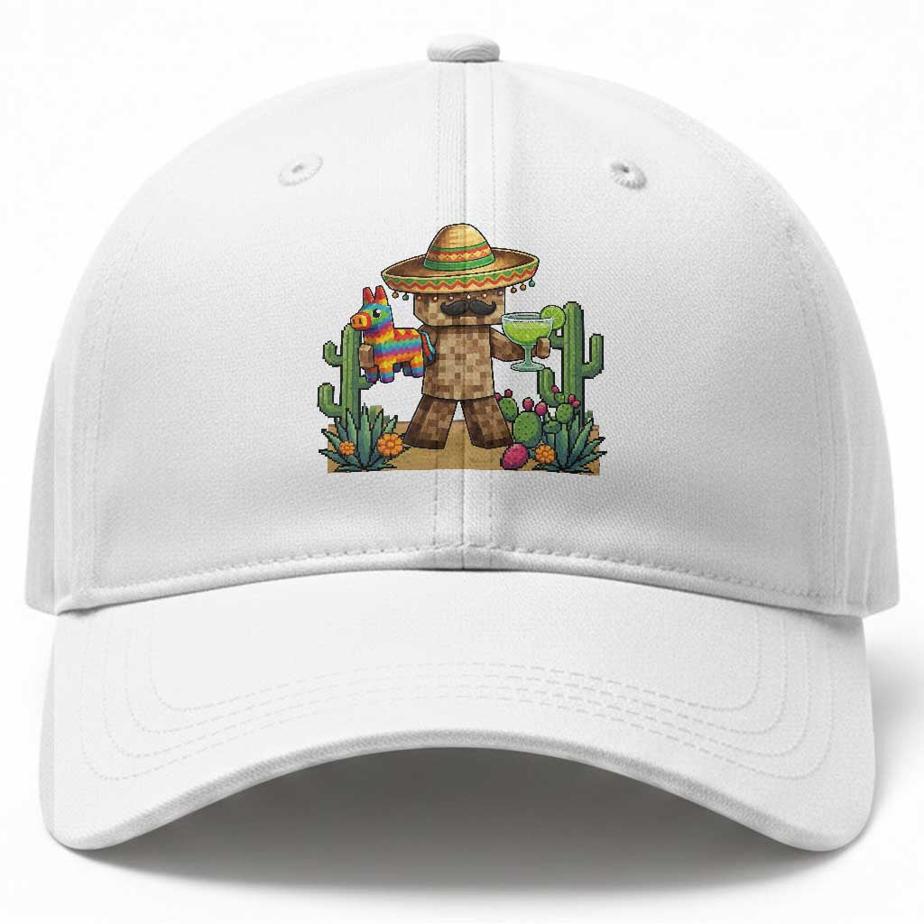 Cinco De Mayo Mexican Gamer Baseball Cap Video Game Fiesta Gift TS12 Print Your Wear