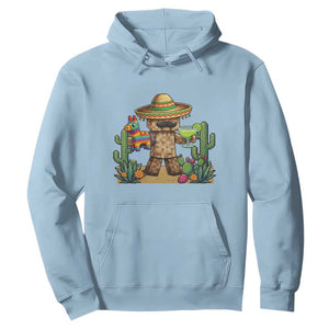 Cinco De Mayo Mexican Gamer Hoodie Video Game Fiesta Gift TS12 Light Blue Print Your Wear