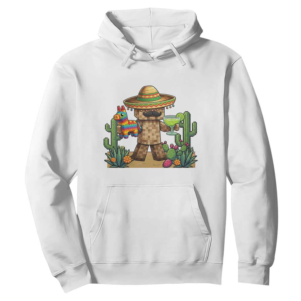 Cinco De Mayo Mexican Gamer Hoodie Video Game Fiesta Gift TS12 White Print Your Wear