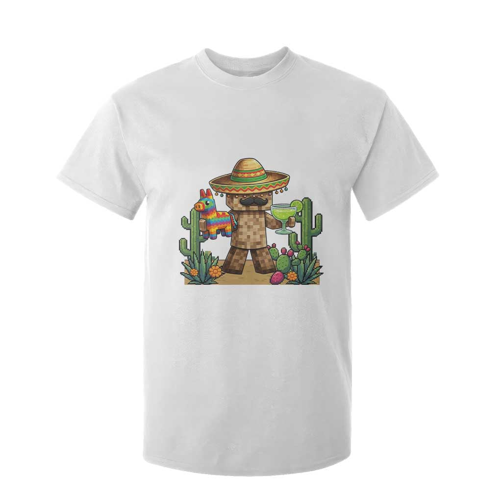 Cinco De Mayo Mexican Gamer T Shirt For Kid Video Game Fiesta Gift TS12 White Print Your Wear