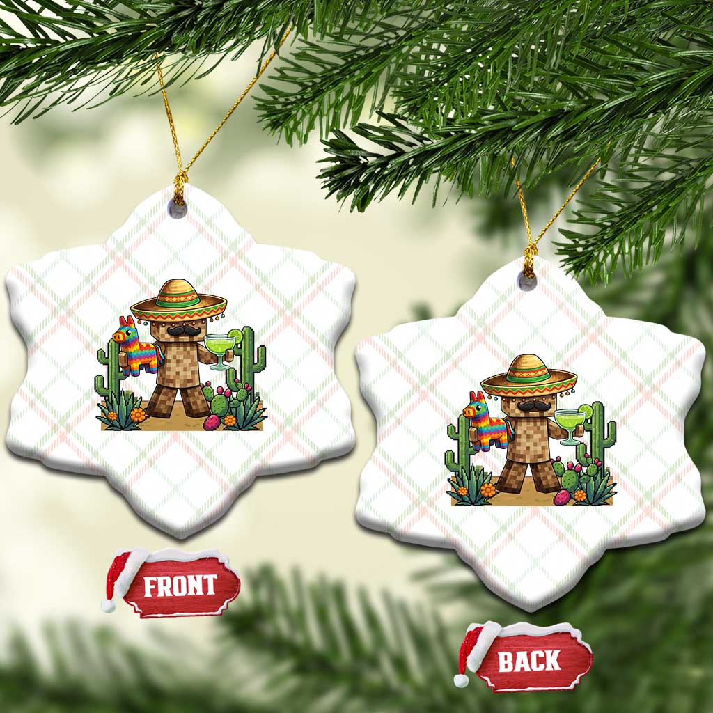 Cinco De Mayo Mexican Gamer Ceramic Ornament Video Game Fiesta Gift TS12 Print Your Wear