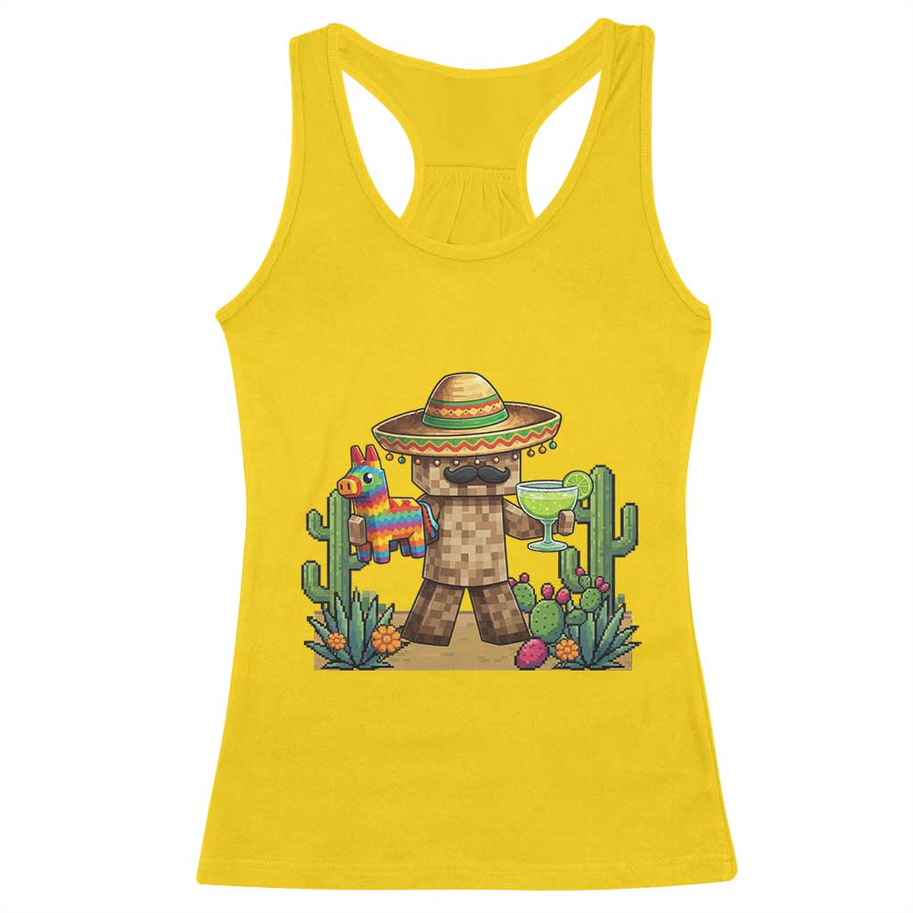 Cinco De Mayo Mexican Gamer Racerback Tank Top Video Game Fiesta Gift TS12 Daisy Print Your Wear