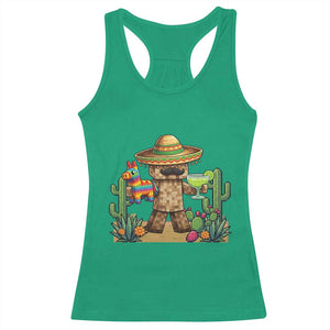 Cinco De Mayo Mexican Gamer Racerback Tank Top Video Game Fiesta Gift TS12 Irish Green Print Your Wear