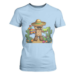 Cinco De Mayo Mexican Gamer T Shirt For Women Video Game Fiesta Gift TS12 Light Blue Print Your Wear