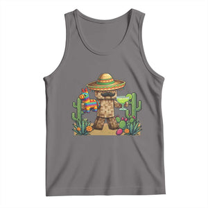 Cinco De Mayo Mexican Gamer Tank Top Video Game Fiesta Gift TS12 Deep Heather Print Your Wear