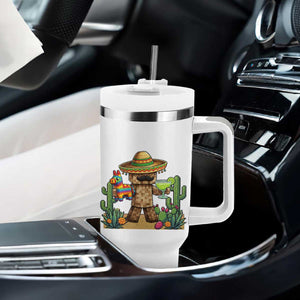 Cinco De Mayo Mexican Gamer Tumbler With Handle Video Game Fiesta Gift TS12 Print Your Wear
