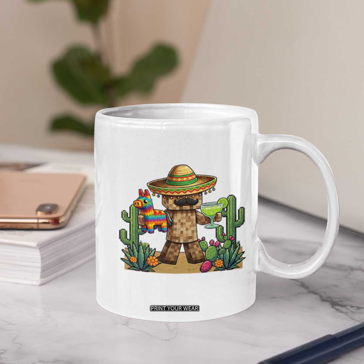 Cinco De Mayo Mexican Gamer Coffee Mug Video Game Fiesta Gift TS12 Print Your Wear