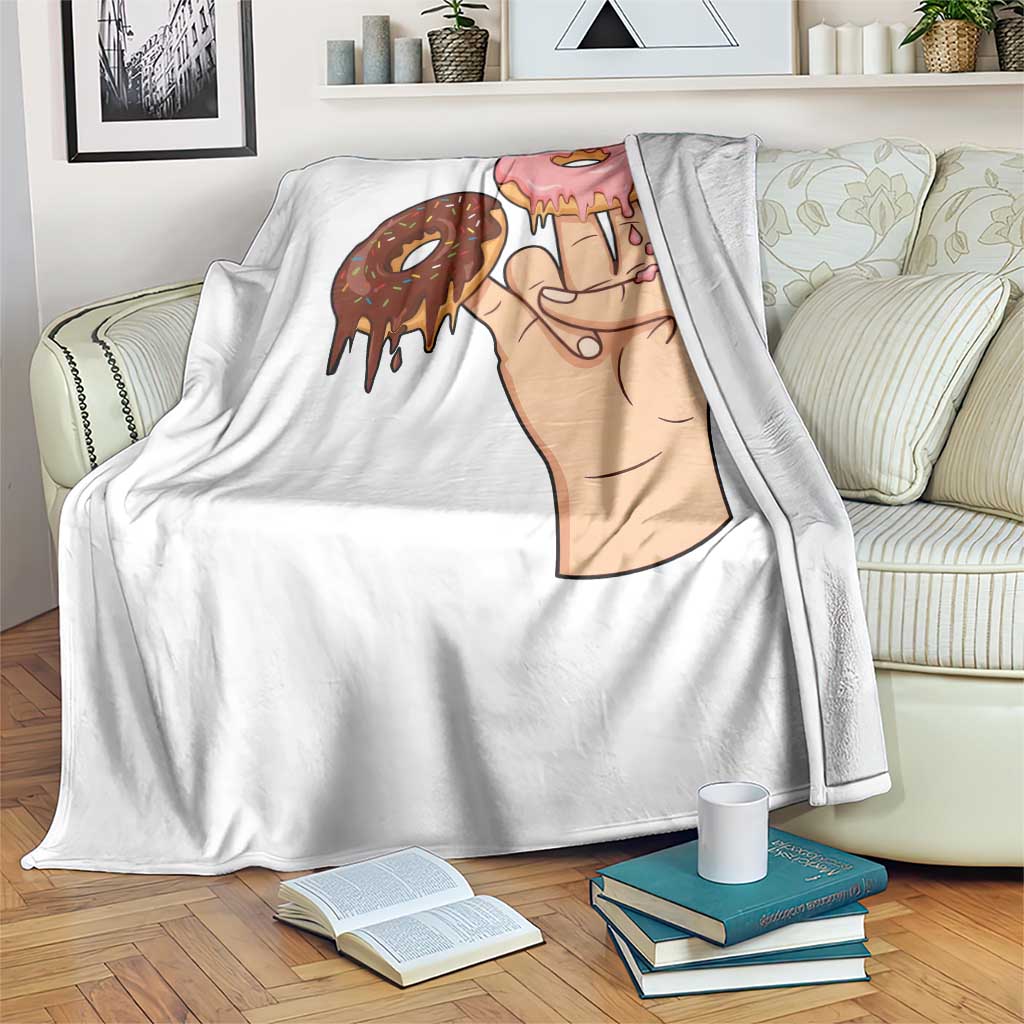 2 In The Pink 1 In The Stink Throw Blanket Funny Donut Adult Humor TS12 Print Your Wear