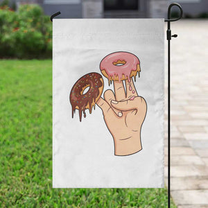 2 In The Pink 1 In The Stink Garden Flag Funny Donut Adult Humor TS12 Print Your Wear