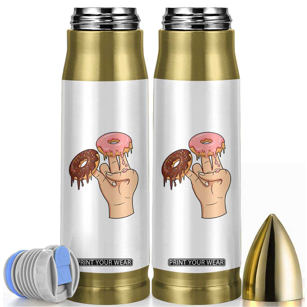 2 In The Pink 1 In The Stink Bullet Tumbler Funny Donut Adult Humor TS12 White Print Your Wear