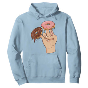2 In The Pink 1 In The Stink Hoodie Funny Donut Adult Humor TS12 Light Blue Print Your Wear