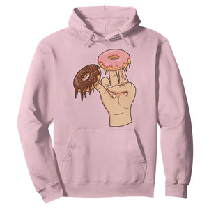 2 In The Pink 1 In The Stink Hoodie Funny Donut Adult Humor TS12 Light Pink Print Your Wear