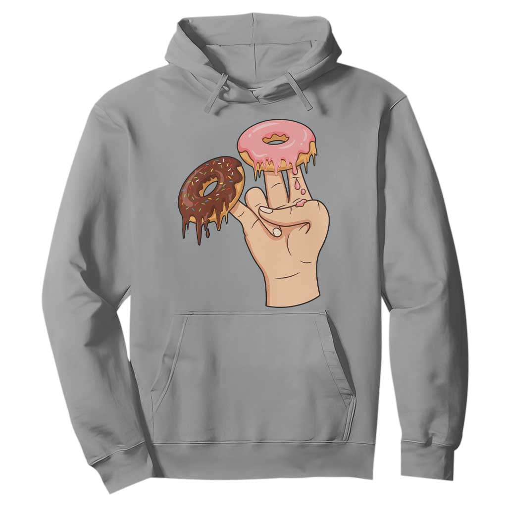 2 In The Pink 1 In The Stink Hoodie Funny Donut Adult Humor TS12 Sport Gray Print Your Wear