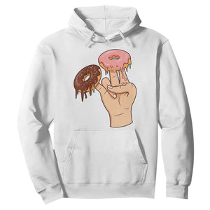 2 In The Pink 1 In The Stink Hoodie Funny Donut Adult Humor TS12 White Print Your Wear