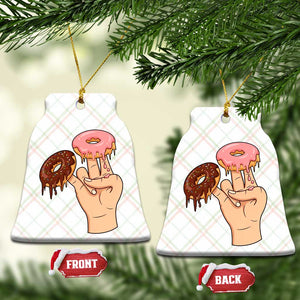 2 In The Pink 1 In The Stink Ceramic Ornament Funny Donut Adult Humor TS12 Print Your Wear