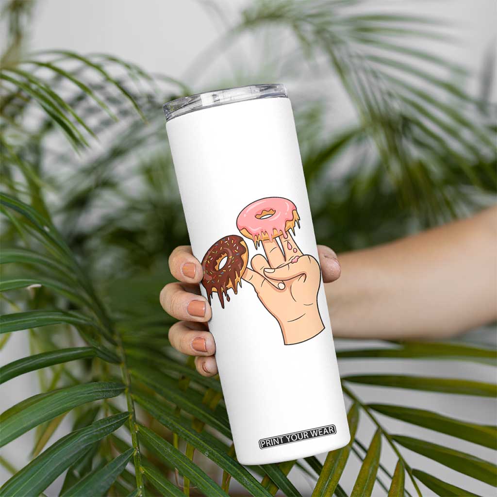 2 In The Pink 1 In The Stink Skinny Tumbler Funny Donut Adult Humor TS12 Print Your Wear