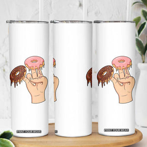 2 In The Pink 1 In The Stink Skinny Tumbler Funny Donut Adult Humor TS12 Print Your Wear