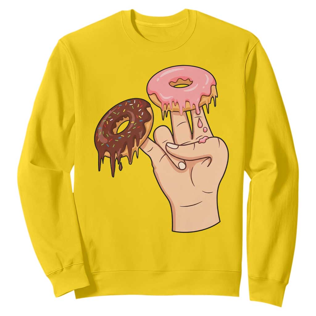 2 In The Pink 1 In The Stink Sweatshirt Funny Donut Adult Humor TS12 Daisy Print Your Wear