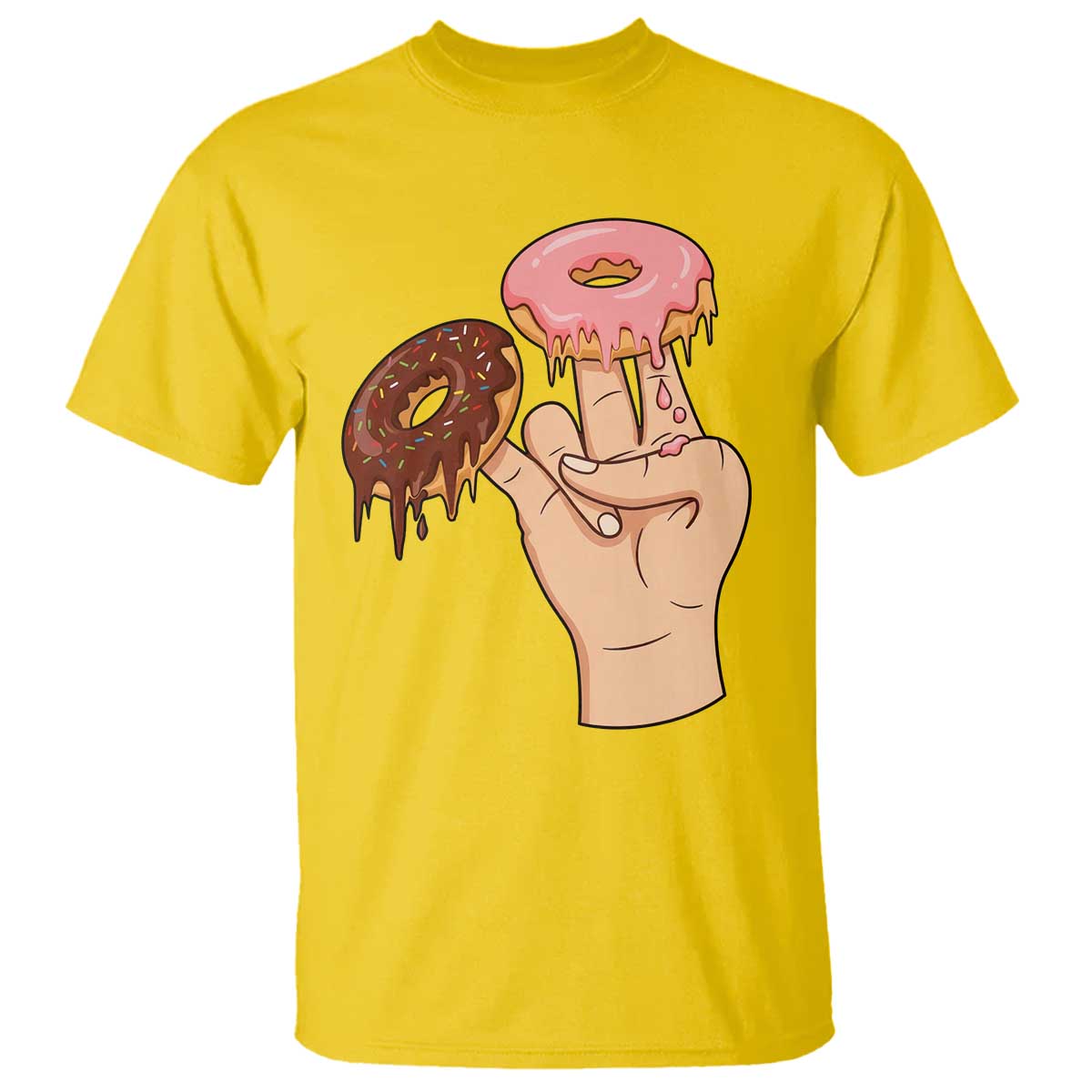 2 In The Pink 1 In The Stink T Shirt Funny Donut Adult Humor TS12 Daisy Print Your Wear