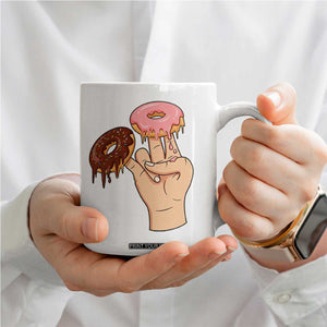 2 In The Pink 1 In The Stink Coffee Mug Funny Donut Adult Humor TS12 Print Your Wear