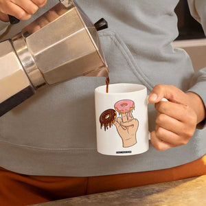 2 In The Pink 1 In The Stink Coffee Mug Funny Donut Adult Humor TS12 Print Your Wear