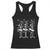 Emergency Room RN Nurse Halloween Racerback Tank Top Dancing Skeleton TS12 Black Print Your Wear
