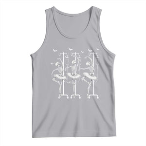 Emergency Room RN Nurse Halloween Tank Top Dancing Skeleton TS12 Athletic Heather Print Your Wear