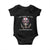 Funny Halloween Skeleton Nurse Baby Onesie Do not Worry I Did This On A Mannequin Once TS12 Black Print Your Wear