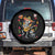 Day Of The Dead Skeleton Spare Tire Cover
