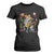 Day Of The Dead Skeleton T Shirt For Women Playing Guitar With Dog Mexican Festival TS12 Black Print Your Wear