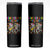 Dia De Los Muertos Skeleton Skinny Tumbler Remember And Celebrate Mexican Festival TS12 Black Print Your Wear
