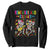 Dia De Los Muertos Skeleton Sweatshirt Remember And Celebrate Mexican Festival TS12 Black Print Your Wear