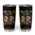 Dia De Los Muertos Skeleton Tumbler Cup Remember And Celebrate Mexican Festival TS12 Black Print Your Wear