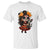 Day Of The Dead Latina T Shirt Cute Girl With Skeleton Kitten Floral Skull TS12 White Print Your Wear