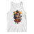 Day Of The Dead Latina Tank Top Cute Girl With Skeleton Kitten Floral Skull TS12 White Print Your Wear