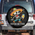 Funny Never Better Spare Tire Cover Mexican Skeleton Drinking Coffee TS12 No hole Black Print Your Wear