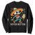 Funny Never Better Sweatshirt Mexican Skeleton Drinking Coffee TS12 Black Print Your Wear