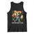 Funny Never Better Tank Top Mexican Skeleton Drinking Coffee TS12 Black Print Your Wear